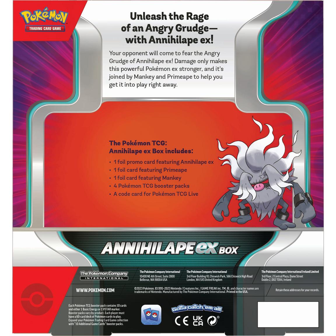 Pokemon: Annihilape ex Box – Little Shop of Magic