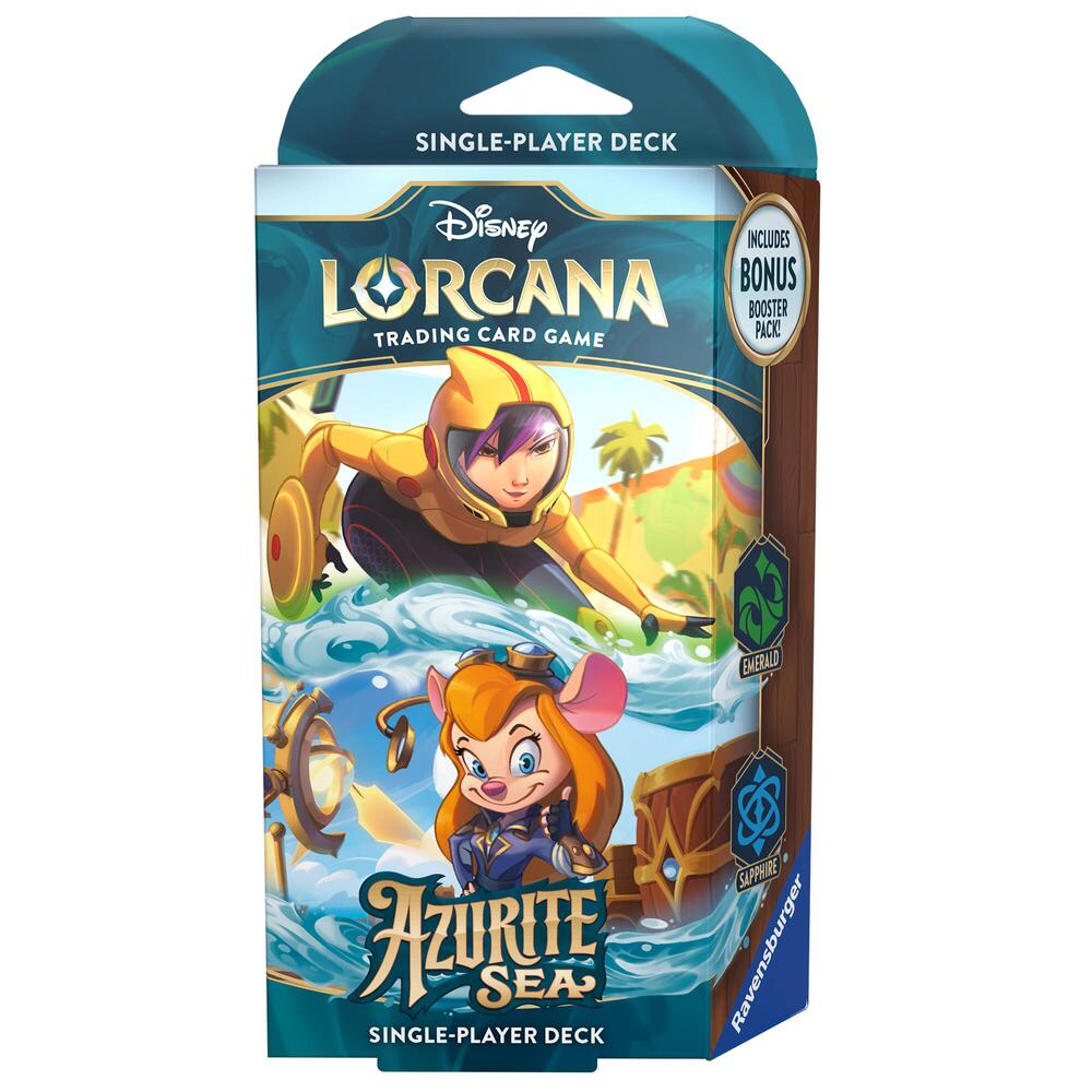 Disney Lorcana TCG: Azurite Sea - GoGo Tomago and Gadget (Emerald