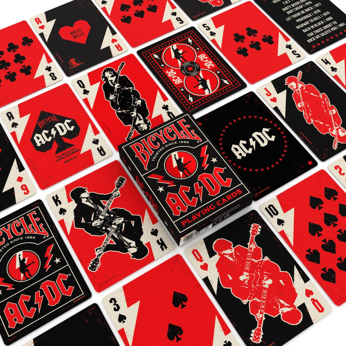 Bicycle AC/DC Playing Cards – Little Shop of Magic