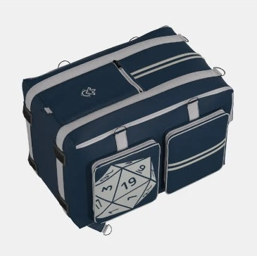 The Adventurer Board Game Bag: Sea Bottom with 20-Sided Die imprint