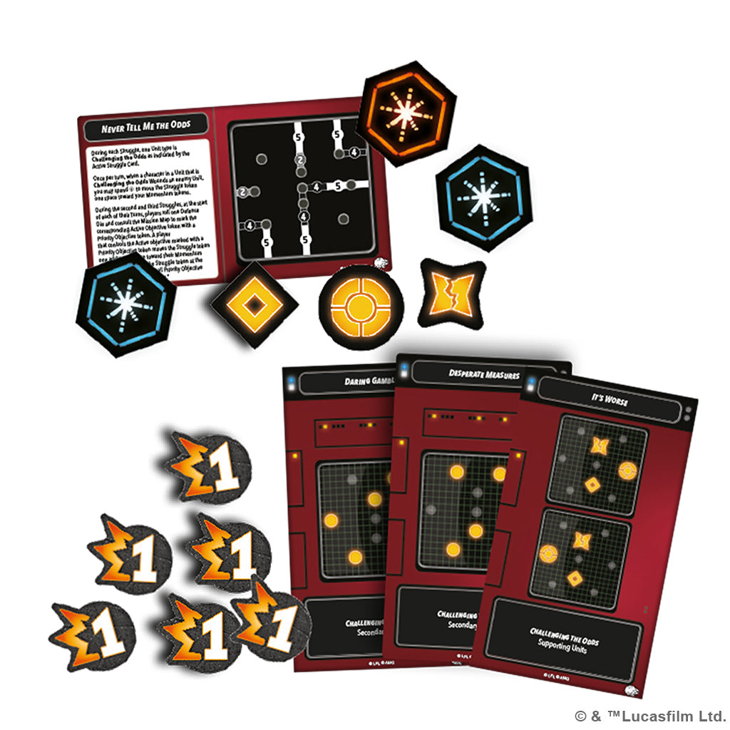 Star Wars Shatterpoint Never Tell Me the Odds Mission Pack