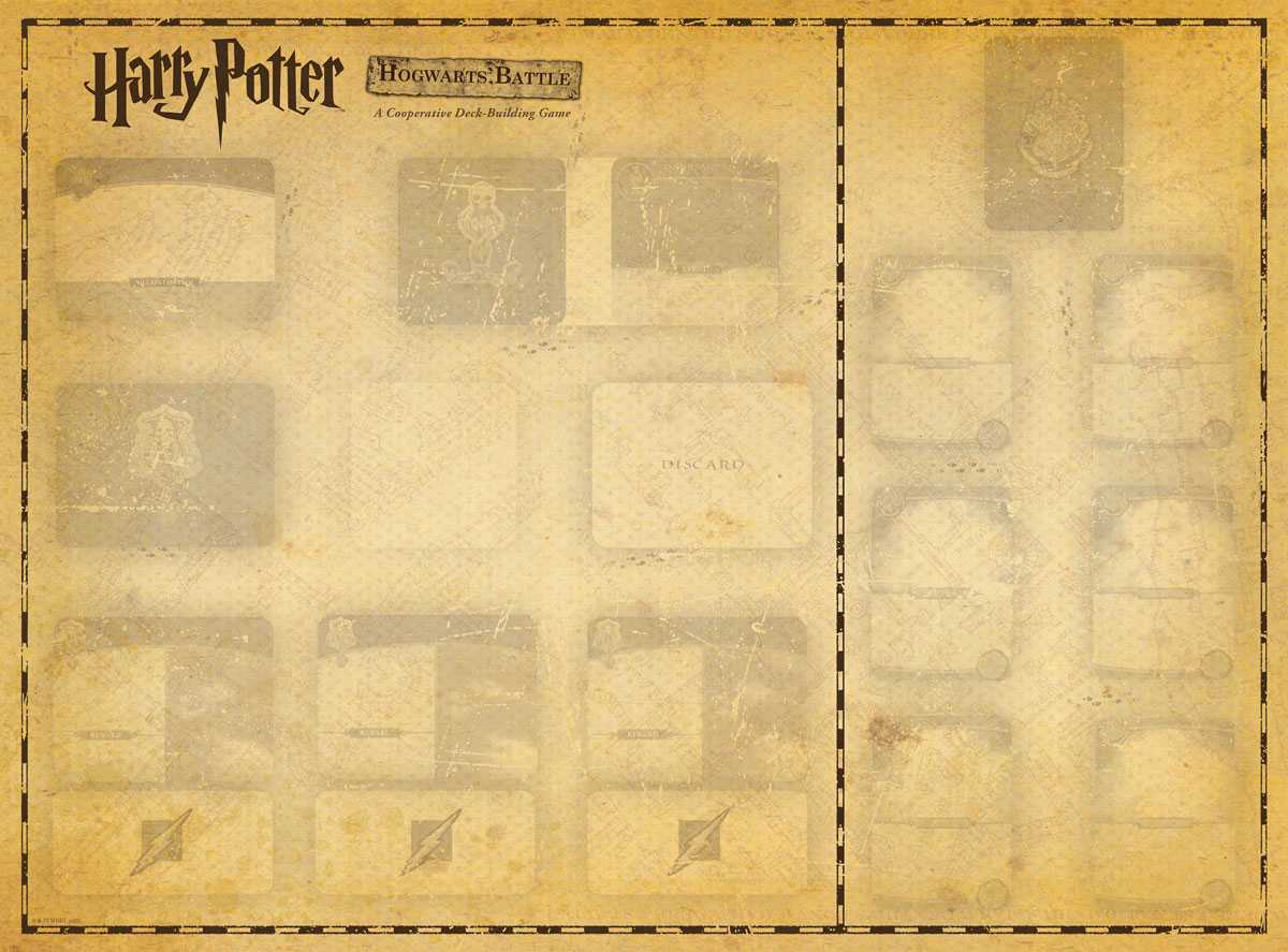 Harry Potter Hogwarts Battle Cooperative Deck-Building Game, Board Game