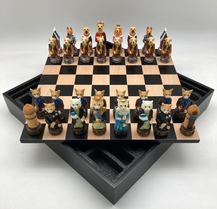 Saint Thomas and Prince Is 605-09 Unused short set Chess pieces