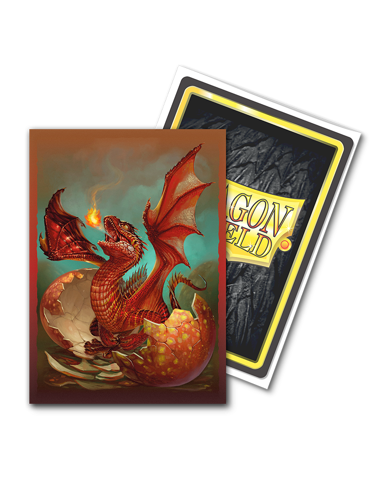Dragon Shield Card Sleeves: Brushed Art - Sparky Little Shop of Magic Dragon Shield Card Sleeves: Brushed Art - Sparky Little Shop of Magic