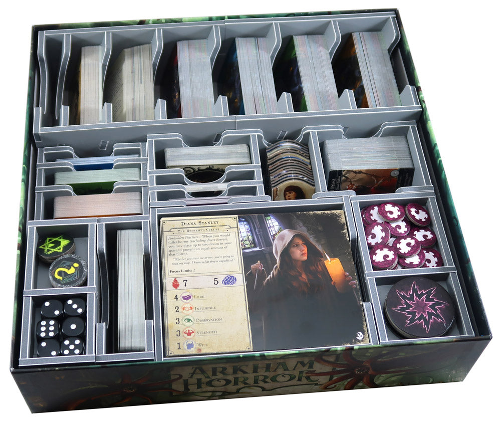Folded Space Box Insert: Arkham Horror 3E