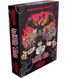 Dungeons & Dragons box featuring artwork from 'Stranger Things' with a character and dragon on a dark background.