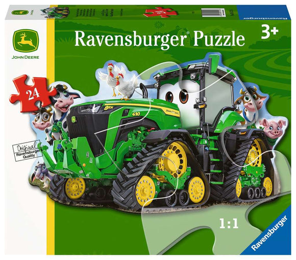 Puzzle: John Deere Tractor Shaped