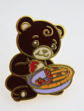 Foam Brain Games: Pastry Pets - Pin & Inclusion Set - Cherry Pie Bear Cub (7)