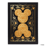 Disney Mickey Mouse inspired Black and Gold Playing Cards