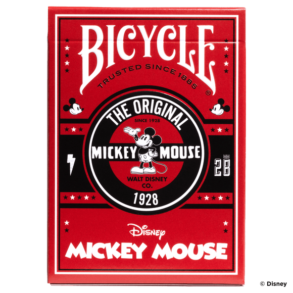 Disney Classic Mickey Mouse inspired Playing Cards by Bicycle