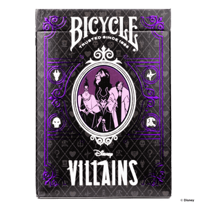 Disney Villains Inspired Playing Cards by Bicycle- Purple