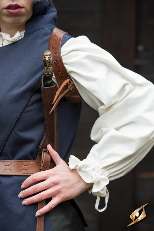 Epic Armoury: Wand Shoulder Holster - Brown