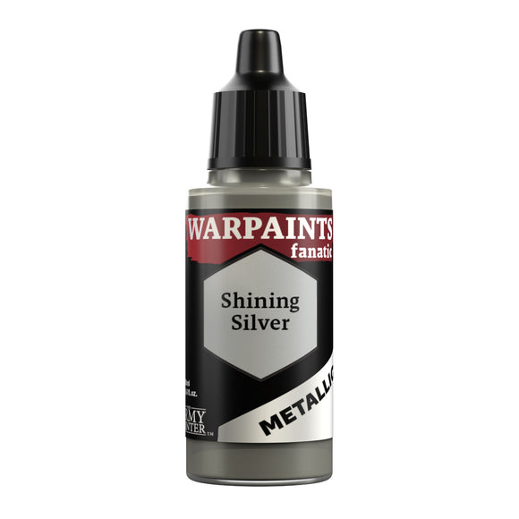 Army Painter Warpaints Fanatic: Metallic -  Shining Silver 18ml