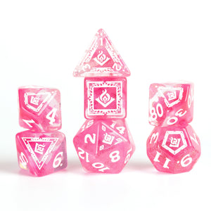 D&D: Adventure Dice Set - Wizard Fuchsia