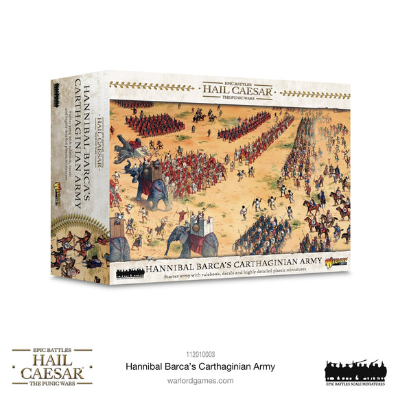 Hail Caesar Epic Battles: Punic Wars -  Hannibal Barca's Carthaginian Army