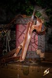 Epic Armoury: Wand Shoulder Holster - Brown Faux Leather