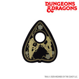 decorative planchett for a D&D ouija board