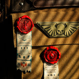 Starforged Purity Seal: Blood Angels Pin+Sticker