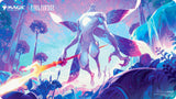 Playmat with a winged creature and glowing elements, featuring 'Magic: The Gathering' and 'Final Fantasy' logos.