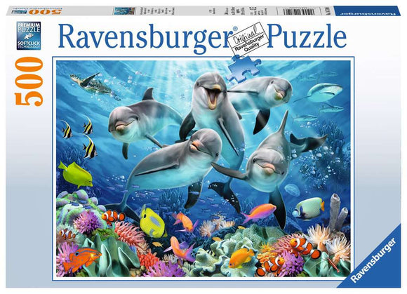 Puzzle: Dolphins in the Coral Reef