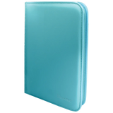 Ultra PRO: PRO-Binder - 4-Pocket Zippered - Vivid - Light Blue