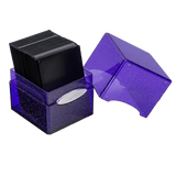 Deck Box: Satin Cube - Glitter Purple