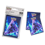 Pokémon card sleeves with a character design on a white background