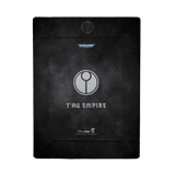 Black folder with 'T'AU EMPIRE' logo and Ultra Pro branding on a white background