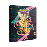 Pokémon Trading Card Game binder with colorful design on a white background