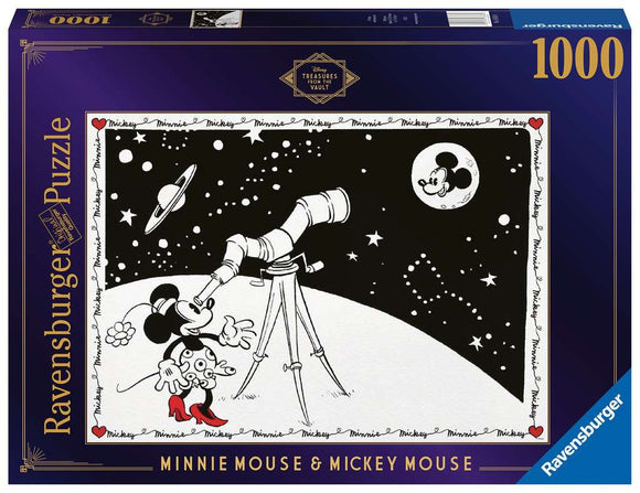 Puzzle: Disney Vault - Minnie Mouse & Mickey Mouse