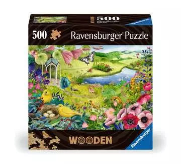Wooden Puzzle: Nature Garden