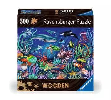 Wooden Puzzle: Under the Sea