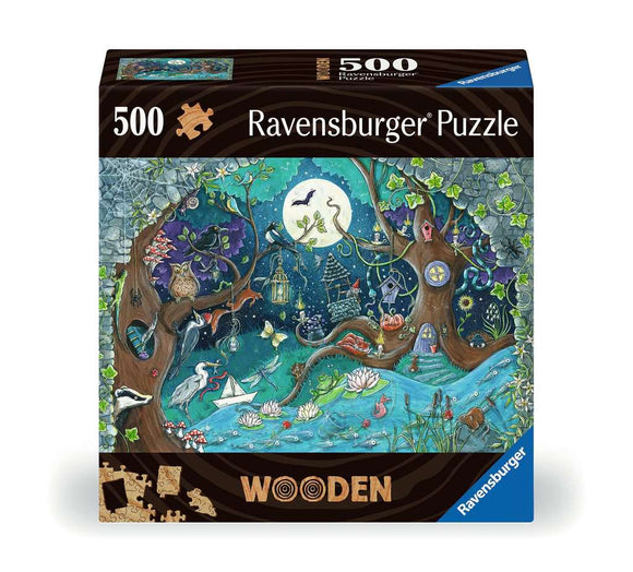 Wooden Puzzle: Fantasy Forest