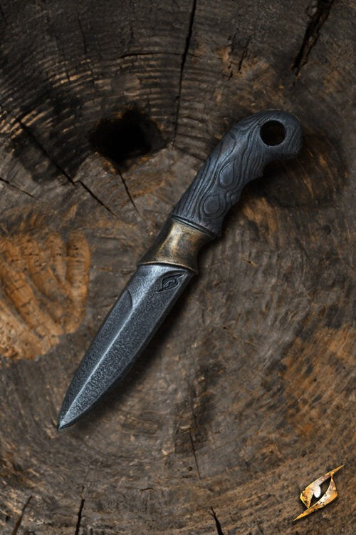 Epic Armoury: Woodsman Knife - Dark Wood and Gold