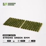 Gamers Grass Tufts: Strong Green 6mm - Small