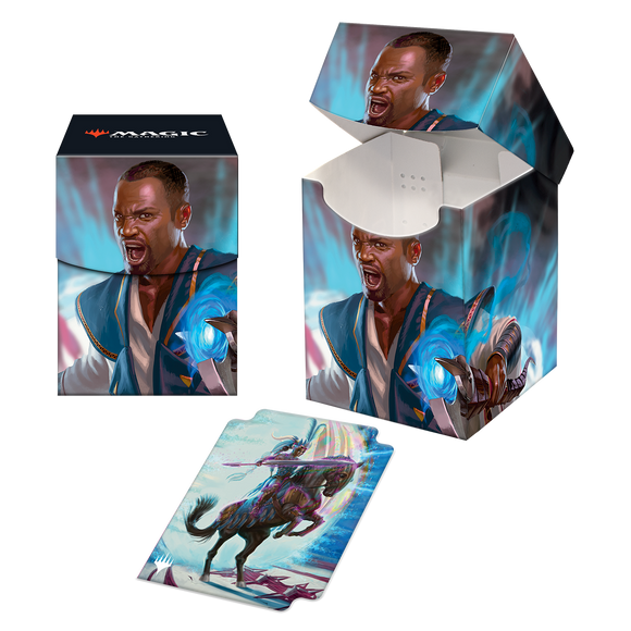Magic The Gathering Deck Box: March of the Machine Teferi Akosa of Zhalfir / Invasion of New Phyrexia