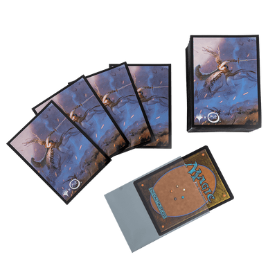 mtg card sleeves lord of the rings MTG LotR Sauron B Art Sleeves [100]