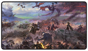 Magic The Gathering Standard Gaming Playmat: Tales of Middle-earth Borderless Scene