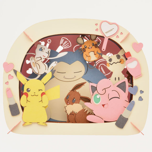 Ensky: Paper Theater - Pokemon Heart Cosmetic Bag