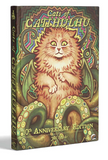 Book cover of 'Cats of Cthulhu' 10th Anniversary Edition with a cat and snake design.