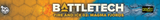 Battletech logo with 'Fire and Ice 02: Magma Fjords' text on an orange background