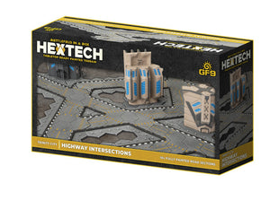 Battlefield in a Box: HexTech - Highway Intersections