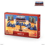 Masters of the Universe Battleground toy set packaging on a white background