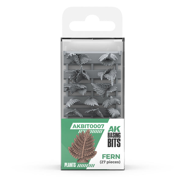 AK Interactive Basing Bits: Fern (27 Pieces)