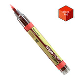 Speed paint marker with 'Blood Red' color on a white background