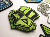 Cryptid Command Embroidered Patch: Iron-on