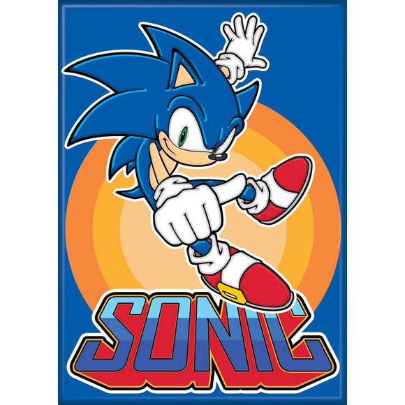Sonic the Hedgehog: Sonic On Blue Magnet