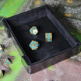 Forged Gaming: Compact Magnetic Dice Tray - Black