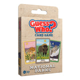 Guess Who? Card Game packaging for National Parks theme on a beige background