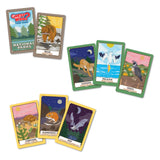 Set ofGuess Who? card game cards featuring national parks and animals